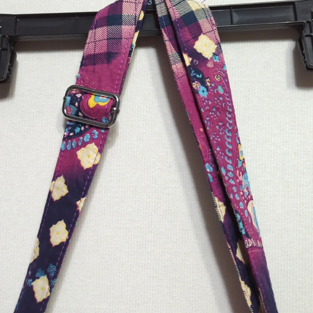 Belvah‎ purple Paisley crossbody bag - Picture 8 of 9
